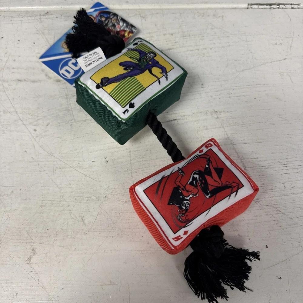 NEW‎ Dog Toy DC Comics Joker Playing Cards 10